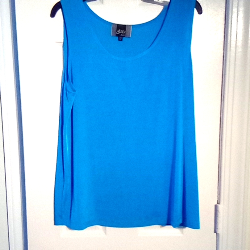 Slinky teal tank top
